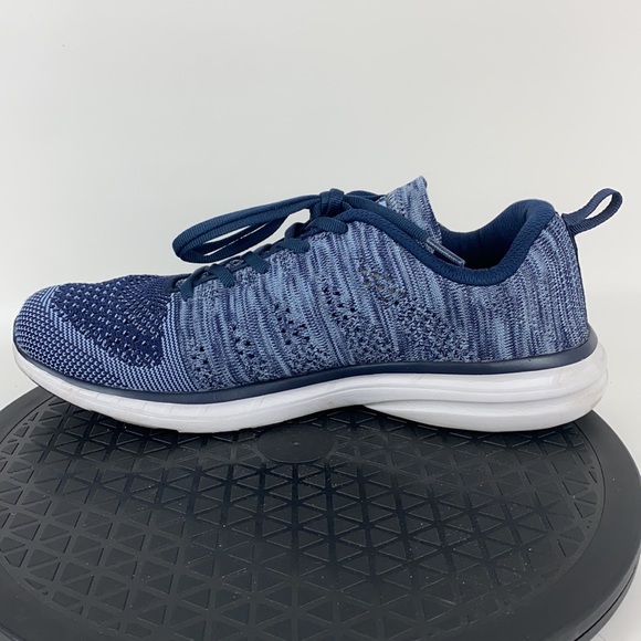APL Techloom Pro Blue/White Athletic Running Shoes Men's Size 9.5 - Picture 9 of 13